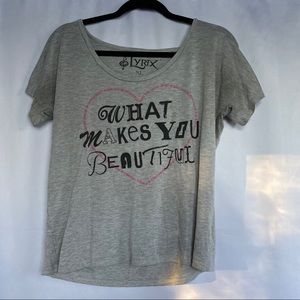 Delia*s One Direction Lyric Shirt